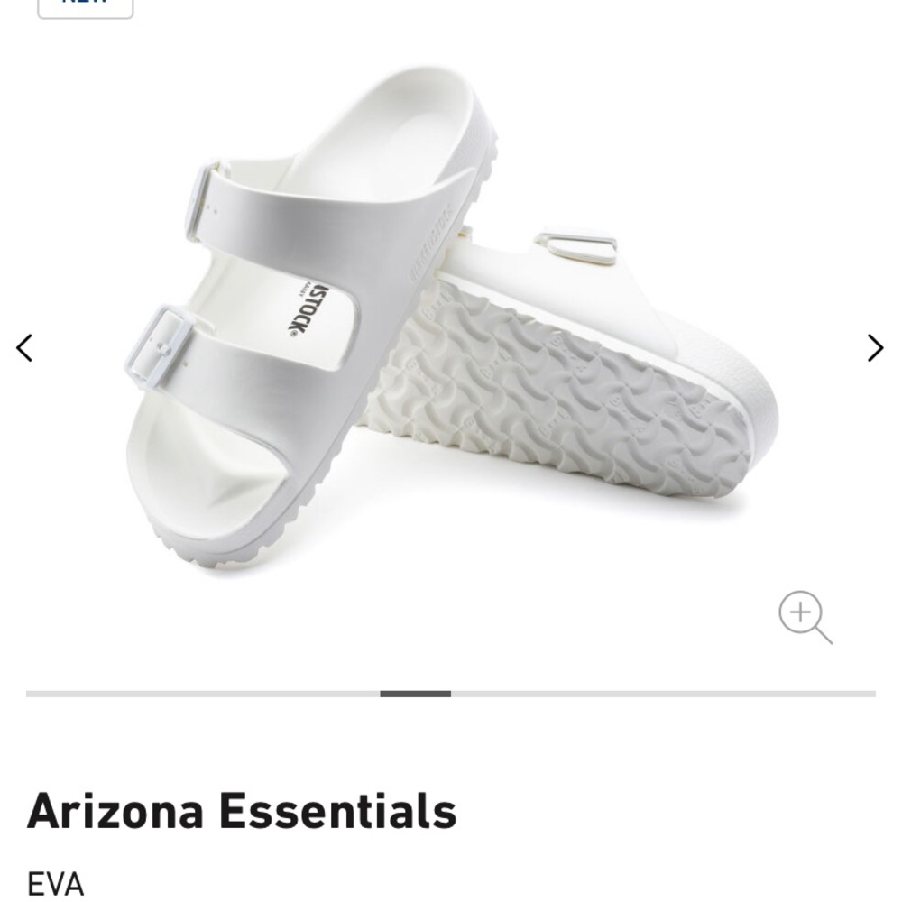 Birkenstock White EVA Arizona Essential
